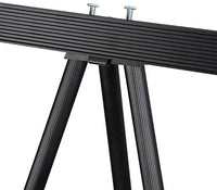 Conda Art Supply - Caballete de aluminio para pizarra de 66 pulgadas de alto y trípode portátil para piso y mesa, con capacidad para 25 libras, capacidad para almohadillas de escritura, tableros de pósters - Arteztik
