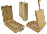 Zen Art Supply - Caballete portátil de madera para artistas de escritorio - Arteztik
