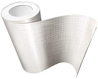 Alto Brillo Transferencia de vinilo transparente rollo de papel autoadhesiva W/Red respaldo 6" X 5 ft 3 mil - Arteztik
