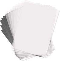 Selizo 150 piezas de papel de calco y grafito de carbono para transferencia de leña, talla de madera y trazado - Arteztik

