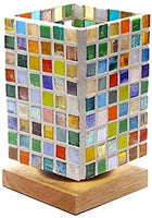 Azulejos de mosaico de vidrio con formas y colores mezclados piezas de vidrio para manualidades - Arteztik
