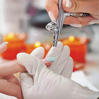 Kit de máquina de maquillaje con pistola de aerosol compresor de aire de 0.016 in agujas para cosméticos de belleza cuidado de la piel tatuajes manicura pintura corporal - Arteztik
