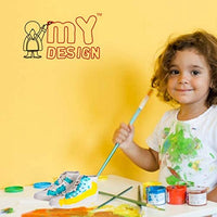 mY DESIGN - Botas de pintura para niños con 6 colores de pintura a juego, fabricadas en Estados Unidos. - Arteztik
