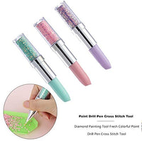 Bolígrafo de punto de pintura con diamantes 5D para bordar y bordar con cuentas de cristal en punto de cruz, accesorios de costura de punto de cruz - Arteztik
