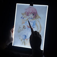 A4 tablero de copia LED caja de luz, art Craft de calco mesa de luz para tatuajes, Sketch, Arquitectura, caligrafía, manualidades - Arteztik
