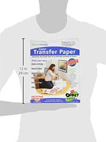 Papel de transferencia de chorro de tinta mágica-8-1/2 X11 7/Pkg - Arteztik
