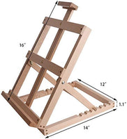 Vencer Caballete de mesa ajustable de alta resistencia para estudio de pintura de artista... - Arteztik
