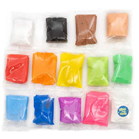 Scentco - 60 bolsas de masa de aire de color (secado al aire, ultra ligero, arcilla no tóxica) para niños con accesorios, herramientas y videos tutoriales para educación DYI, regalos para niños, juego de arte para niños y niñas - Arteztik
