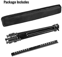Acesgame - Soporte de caballete de aluminio reforzado con trípode de aluminio de 21 a 66 pulgadas de altura ajustable con bolsa portátil para pintura y exhibición - Arteztik
