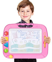 Pizarra colorida borrable magnética para bebés/niños, desarrollo de habilidades, tablero de dibujo, por Tonor - Arteztik
