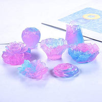 FineInno - Molde de resina de flores 3D de silicona moldes de fundición para manualidades, llavero, pendientes, joyería - Arteztik
