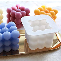 Joour - Molde de silicona 3D de 2 piezas para suministros de boda, herramientas de arcilla de bricolaje, jabonera hecha a mano - Arteztik
