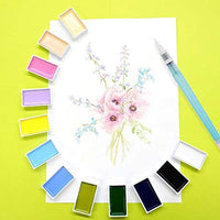 Kuretake Gansai Tambi Serie 36 Colores - Arteztik
