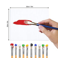 Paneles de lona – 7.9 x 9.8 in, paquete de 3 tablas de lienzo para pintura al óleo y acrílica, 100% algodón - Arteztik
