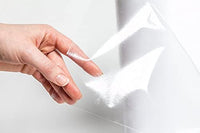 Frisco Craft - Cinta de papel de transferencia transparente para vinilo de plantilla, vinilo adhesivo para calcomanías, letreros, ventanas, pegatinas - Arteztik
