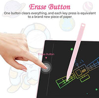Sunany - Tableta de escritura LCD de 11 pulgadas para niños, juguetes para niños y niñas, tablero de dibujo colorido para niños, tablero de dibujo de doodle electrónico, juguetes educativos y de aprendizaje, regalos para niños de 3 a 12 años (azul) - Arteztik
