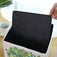 5D DIY Diamond Painting Caja de almacenamiento plegable, Mosaico Hacer Taladro Forma Especial Diamante Kit de Pintura para Bolsas, Bordado Diamante Artes Artesanía Decoración del Hogar (H) - Arteztik
