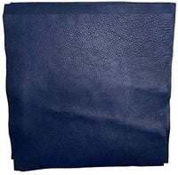 Cuero de vaca de grano natural: piezas de cuero precortadas de 12 x 12 pulgadas (blanco apagado) - Arteztik
