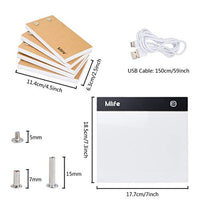 Mlife Flip Book Kit – Caja de luz LED A5 para dibujo y trazado y 300 hojas de papel de animación con tornillos de encuadernación para Flip Books A5 Flipbook Kit - Arteztik
