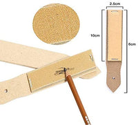Juego de 2 sacapuntas de papel de lija para mezclar trozos y tortilliones, 1 borrador para dibujo de dibujo de estudiante. - Arteztik
