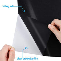 Ruisita - Rollo de vinilo de transferencia de calor de 2 rollos de papel de transferencia de calor suave HTV para ropa de bricolaje, camisetas, cuero, telas, artes y manualidades - Arteztik
