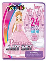 24 Pieces Art Set Mini-Pirate & Mini-Space Educational Art Set - for Drawing, Painting & More in a Compact, Portable Case | Professional Art Kit for Kids, Teens & Adults | Pack of 2 - Ages 6-12 - Arteztik
