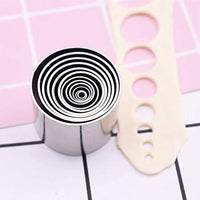 Juego de 12 cortadores de arcilla, de acero inoxidable, redondos, con forma de círculo, moldes para mini galletas, herramientas de perforación para arcilla, alfarería, manualidades con estuche de almacenamiento - Arteztik
