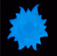 Slice de la luna noche resplandor en el polvo oscuro, UV Reactivo en polvo para artes y oficios - Arteztik
