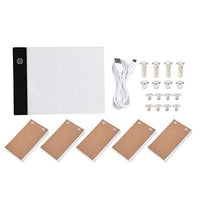 Caja de luces LED con cable de alimentación USB ultrafino A6 LED para rastrear y dibujar arte dibujo, pintura de dibujo y almohadilla de copia - Arteztik
