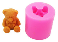 longzang bebé oso s0202 apcraft Art silicona jabón molde Craft Moldes Bricolaje hecho a mano jabón moldes - Arteztik
