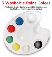 Faber-Castell - Juego de pintura texturizada para niños (12 piezas, 5 pinceles de pintura Tempera y pinceles de textura) - Arteztik
