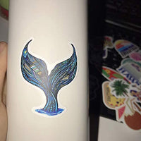 DOFE 50 pegatinas con diseño de panda, resistentes al agua, pegatinas láser para coche, 50 unidades, pegatinas para ordenador portátil, motocicleta bicicleta equipaje, parches de graffiti para adolescentes (50 unidades Lovely Panda) - Arteztik
