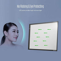 Aibecy FLEIZ A3B - Caja de luz LED (USB, con 3 niveles de brillo ajustable, borde negro, para pintar, trazar, dibujar, ver rayos X) - Arteztik
