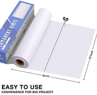 JANDJPACKAGING - Rollo de vinilo permanente de 100.1 x 5.9 ft de vinilo negro para letreros, álbumes de recortes, vinilo adhesivo para Cricut, silueta y camafeo cortadores por JANDJPACKAGING - Arteztik
