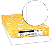 Neenah Exact Vellum Bristol papel para tarjetas, 250 hojas, 67 libras, blanco, brillo 94 - Arteztik
