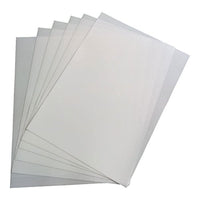 100 hojas A4 de papel de papel de transferencia de calor de sublimación para tazas Platos Azulejos de impresión 8.3 x 11.7" - Arteztik
