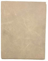 Piel de vacuno marrón envejecida: piezas precortadas de 8.5 x 11.0 in. - Arteztik
