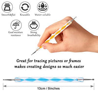 130 hojas de papel de carbono para trazado, transferencia de papel de carbono de grafito de papel de copia con 5 piezas de lápiz para repujado para madera, tela, papel, lienzo y otras superficies de arte de 8.3 x 11.8 in - Arteztik

