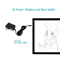 Huion A2 26.77 pulgadas caja de luz delgada grande para dibujo, tabla de luz de rastreo con brillo ajustable para manualidades, animación, bocetos - Arteztik
