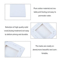 PH Pandahall 12 piezas Mini paneles de lona estirada Mini de 3" x 3" Panel de lona para pintar manualidades dibujo - Arteztik
