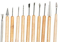 Sculpt Pro Pottery Kit de herramientas – 11 piezas 21 herramientas para esculpir arcilla principiante – Gran regalo - Arteztik

