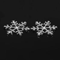ultnice Rhinestone Copo De Nieve Adornos Botones Plata 40 mm, 5 unidades) - Arteztik
