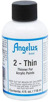 Angelus Paint 2-Thin 4 Oz - Paquete de 5 - Arteztik
