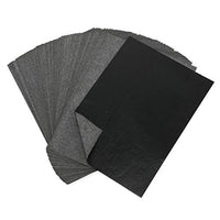 Papel de transferencia de carbono para carpintería, 100 unidades, color negro, para madera, papel, lienzo y otras superficies de arte - Arteztik
