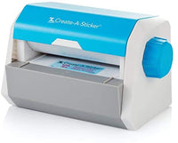 Xyron Create-A-Sticker, fabricante de pegatinas, Mini, incluye cartucho adhesivo permanente (XRN250-CFTEN) y recambio adhesivo reposicionable para Create-A-Sticker, 5" x 18', cartucho de recarga (AT1506-18) - Arteztik
