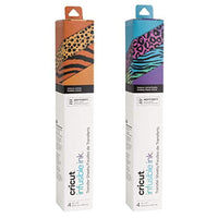 Paquete de hojas de transferencia de tinta infusible de Cricut Animal Brights - Arteztik
