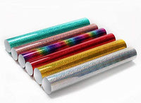 Paquete de hojas de vinilo adhesivas, 12.0 x 12.0 in, ultra mate, paquete de vinilo autoadhesivo permanente en 6 colores para Cricut y Cameo (con 1 papel de transferencia) - Arteztik
