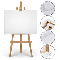 URATOT - 9 paneles de lienzo en blanco para artistas, varios tamaños, varios paneles de lienzo, creativos paneles de pintura en blanco para pintar - Arteztik
