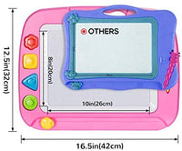 Pizarra colorida borrable magnética para bebés/niños, desarrollo de habilidades, tablero de dibujo, por Tonor - Arteztik
