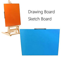 Tablero de dibujo para artistas, panel de pintura artística 4K, 18.0 x 24.0 in (naranja) - Arteztik
